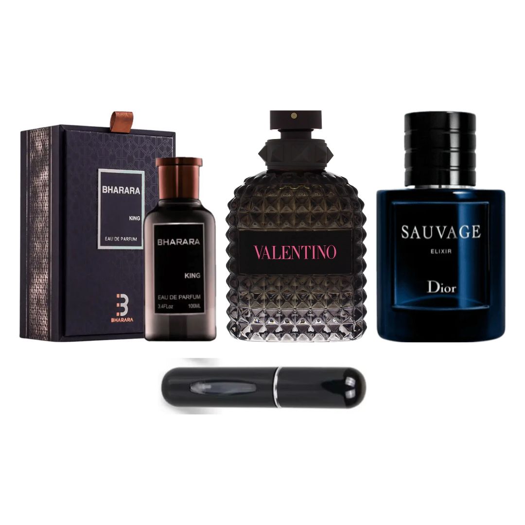 BHARARAESTUCHE+VALENINO+SAUVAELIXIR+PERF